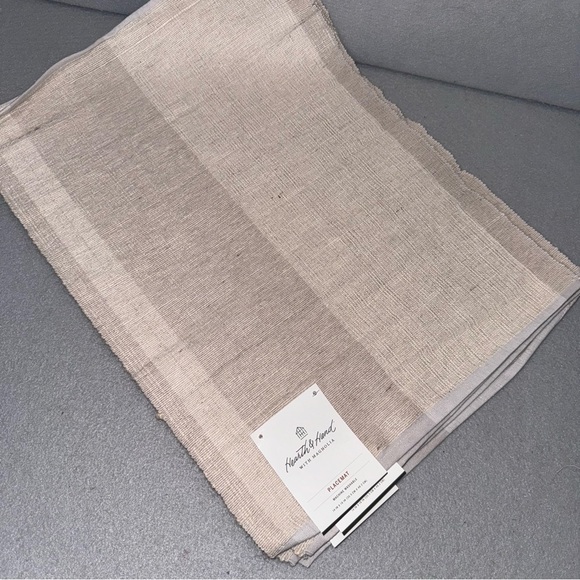 Hearth and Hand with Magnolia 4 NWT Placemats - Picture 2 of 4